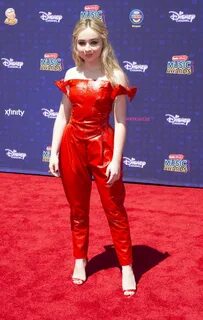 Sabrina Carpenter wore a Vivetta Fall 2017 red outfit &a