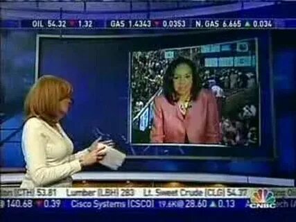 Liz Claman on CNBC - January 10, 2007 - YouTube