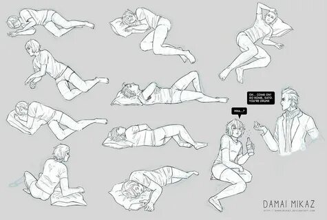 laying down reference - Google Search Anime poses reference,