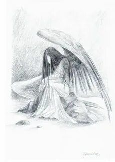 like it. Angel drawing, Angel painting, Angel sketch