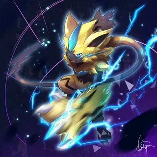 Zeraora by Inosuke-0101 Cool pokemon wallpapers, Cool pokemo