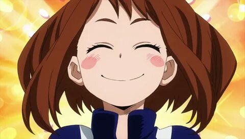 Ochako Uraraka smile Ochako uraraka, Uraraka, Menina anime