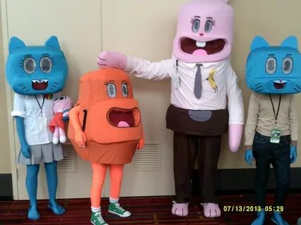 Gumball costume, The amazing world of gumball, Gumball