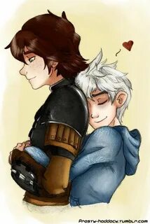 Hiccup x Jack Jack frost, Hiccup jack, Jake frost