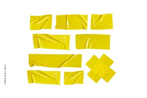 Free Yellow Duct Tape on Behance