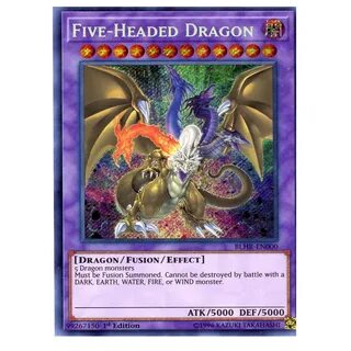 Five-Headed Dragon Secret ** Rare X 3 1st YuGiOh English bec