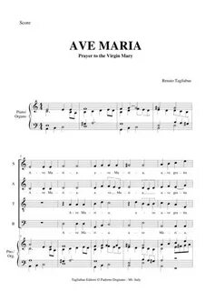 AVE MARIA - Tagliabue - Prayer To The Virgin Mary - Latin Ly