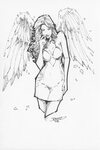Girl Angel Drawing at GetDrawings Free download