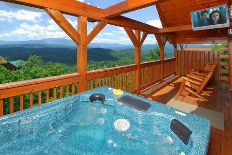 Majestic Mountain Escape - 2 Bedroom Cabin Rental Honeymoon 