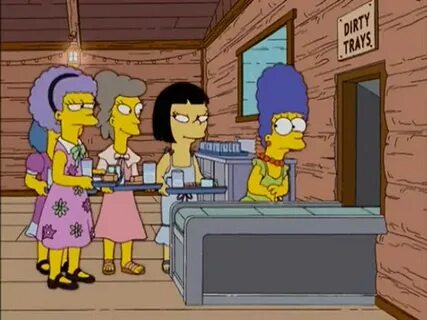 Yarn Or Homer. The Simpsons (1989) - S15E20 Comedy Video cli