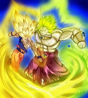 Free download goku vs broly by ayvun123 848x942 for your Des