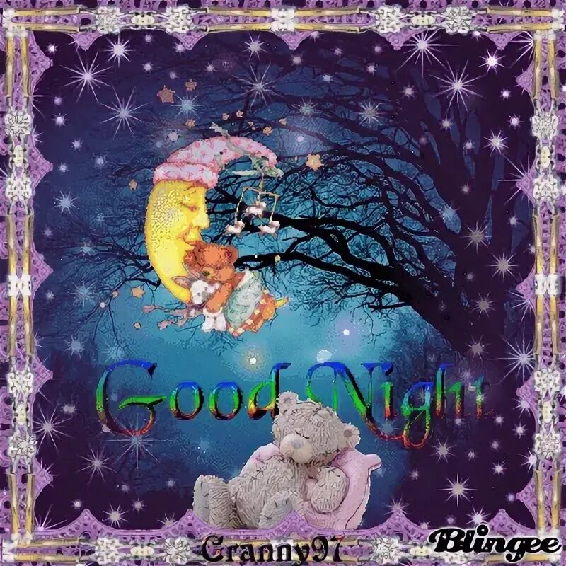Good night blingee gif 1 " GIF Images Download