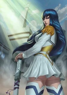 Satsuki_Kiryuinn by Zamberz on deviantART Satsuki, Satsuki k