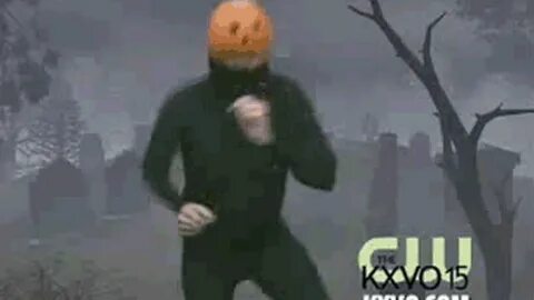 Ohhhh yeahhh, the dancing pumpkin man has found some new jam