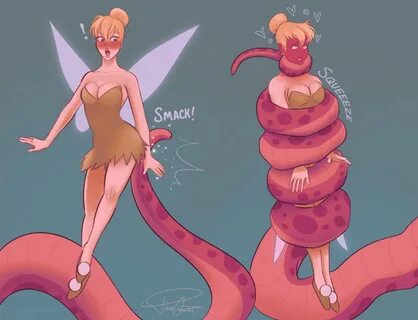 Image 87400: Tinker_bell constriction spanking tentacle_rape