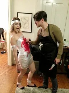 Halloween: Dexter and his Victim (Couple Costume) Jade Meneg