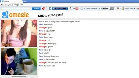 Omegle Dancing Man Lady - YouTube. 