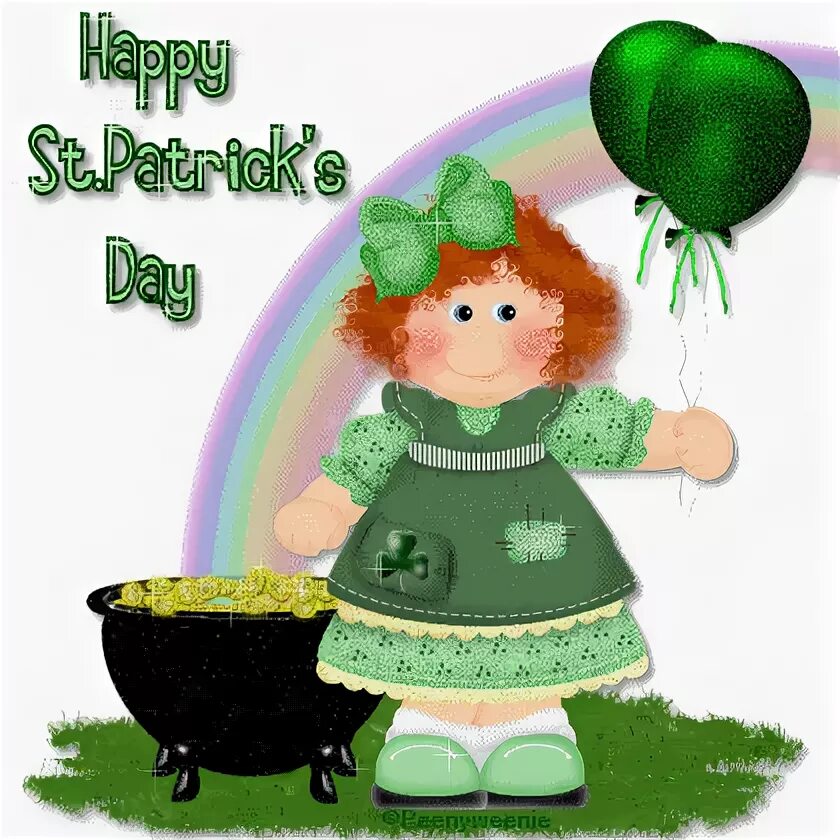 St Patrick's Day Comments, St Patrick's Day Glitter Graphics