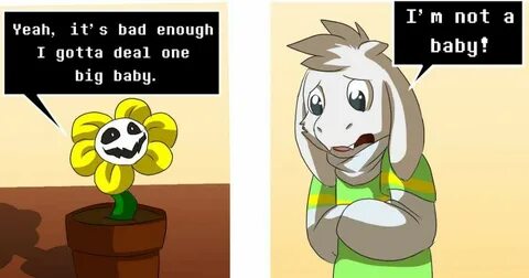 I think She Likes Flowey 😁(Comic) Undertale Amino