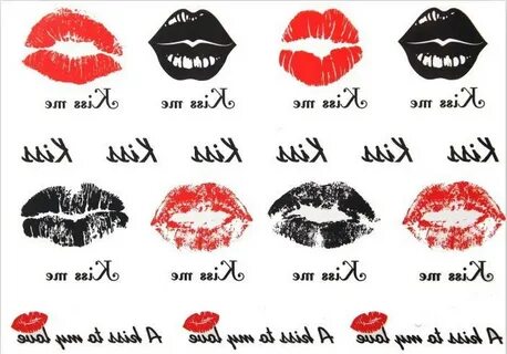 Temporary Tattoos Sexy Lips Tattoo Sticker Waterproof Top Qu