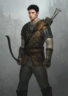 D&D 5E NPC - Henry Bitterspring - Freelance Archer Character