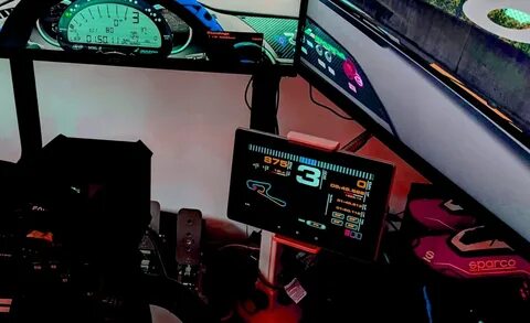 How to make a sim racing dashboard with a tablet or mobile