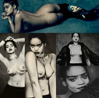 Rihanna nude collage celebnsfw - Viral Porn