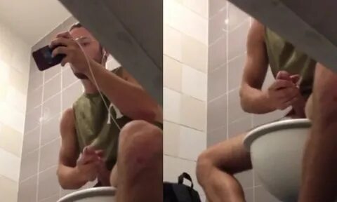 Caught jerking off in shower - 🧡 Spying on Sexy Hung Step Brother in Showe...