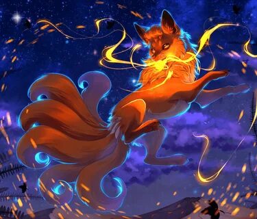 Kawaii Galaxy Fox Wallpaper - Novocom.top