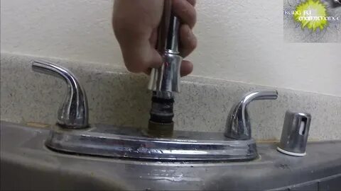 Kitchen Faucet Broken Neck Change Out Leak Repair - YouTube