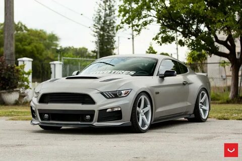 ROUSH Mustang GT 5.0 on Vossen Concave Wheels - CARiD.com Ga