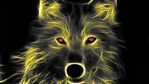 Neon Wolf Wallpapers posted by Christopher Thompson