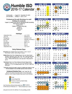 Humble Isd School Calendar - Steamboat Calendar 2022