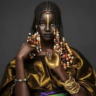 Divine beauties - Khoudia Diop by Joey Rosado for 'NYENYO' C