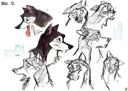 Living Lines Library: Balto (1995) - Character Studies