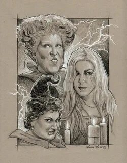 The Sanderson Sisters by Juan José Saldarriaga © 2015 Hallow