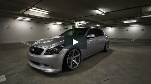 Infiniti G35 Sedan on 20" Vossen VVS-CV3 Concave Wheels in S