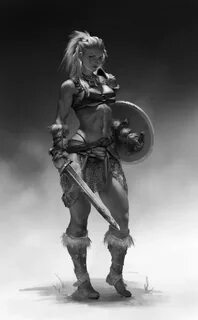 Pin by Pixyst Premium Imaging LLC on warrior girl art Warrio