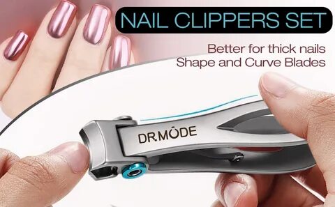 Amazon.com: Nail Clippers for Thick Nails - DR. MODE 15mm Wi