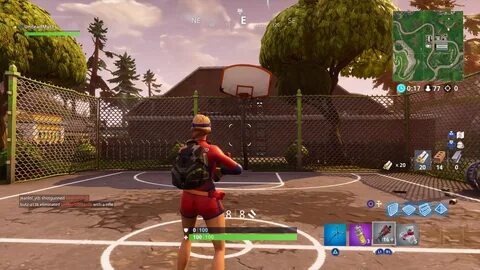 Fortnite Basketball Court Locations - Score a Basket on Diff