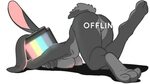 FurryBooru - 16:9 2019 alpha channel anthro ass up breast sq