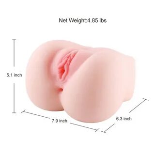 3D Realistic Vagina Anus Butt Male Masturbator for Men Mastu