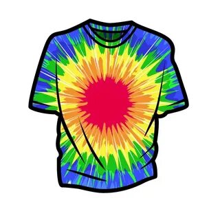 spiral tie dye rainbow - Clip Art Library