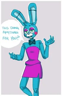 Toy bonnie in a dress Five Nights at Freddy's Know Your Meme