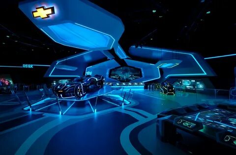 TRON Realm, Chevrolet Digital Challenge" Attraction Opens in