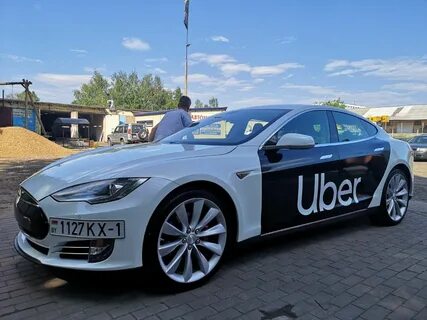 Maxim Pushkin в Twitter: "У @Uber_Belarus появилась Tesla! С