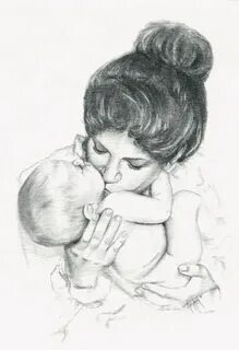 Motherhood - Necessity or Choice? Mothers day drawings, Draw