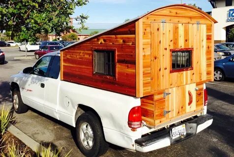 Homemade Wooden Pickup Truck Camper Shell - Lloyd's Blog