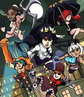 Fonz Nazrin в Твиттере: "Skullgirls drawing that i made back