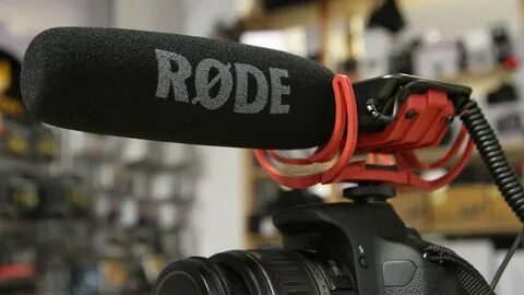 Microfono Rode VideoMic Rycote direzionale - YouTube